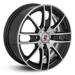 X`trike RST R076 6x16 PCD4x100 ET48 DIA 60.1  BK/FP